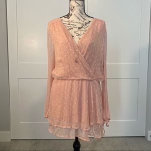 Free People Mini boho mini dress size M